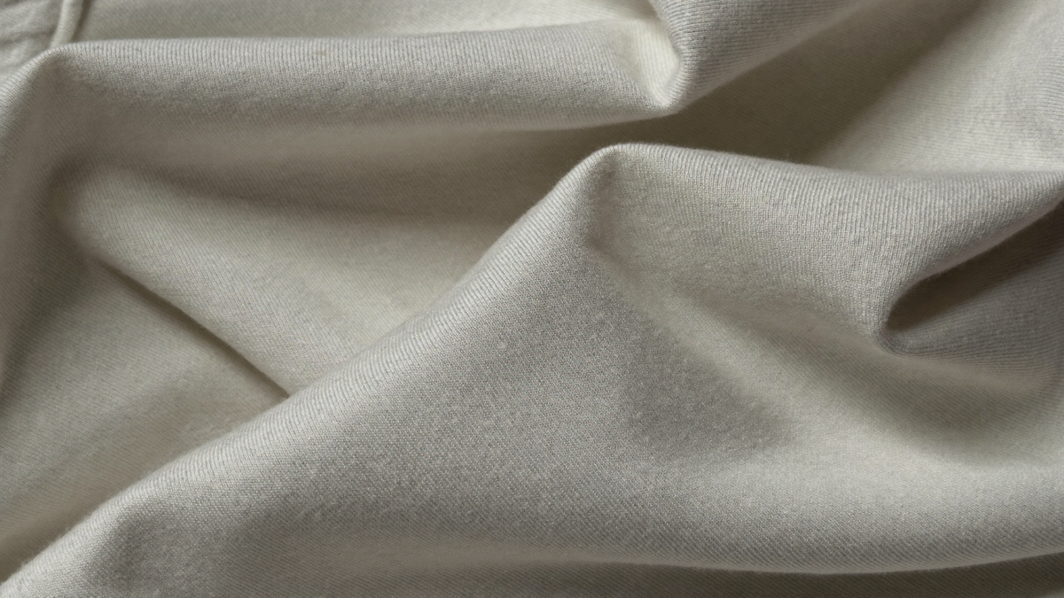 Maille de coton douce, en gros plan