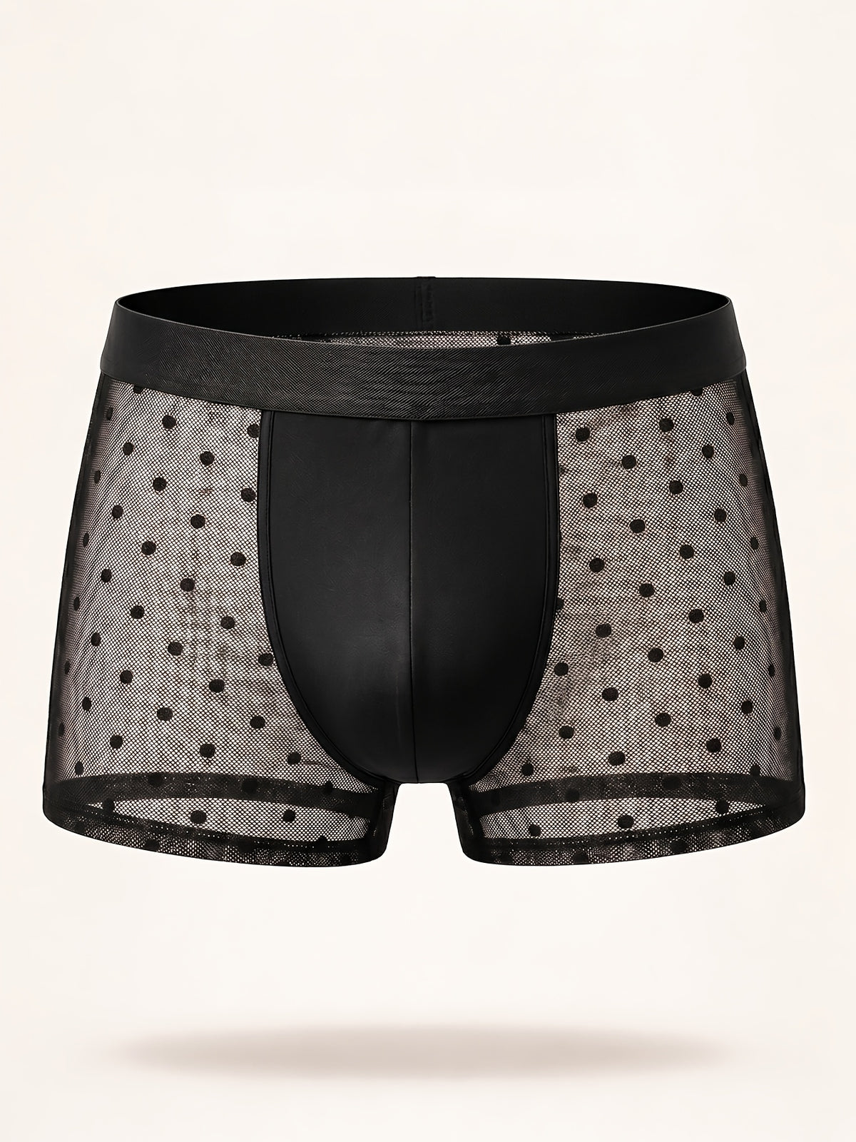 Boxer taille basse séchage rapide homme, noir — vue 5 Image