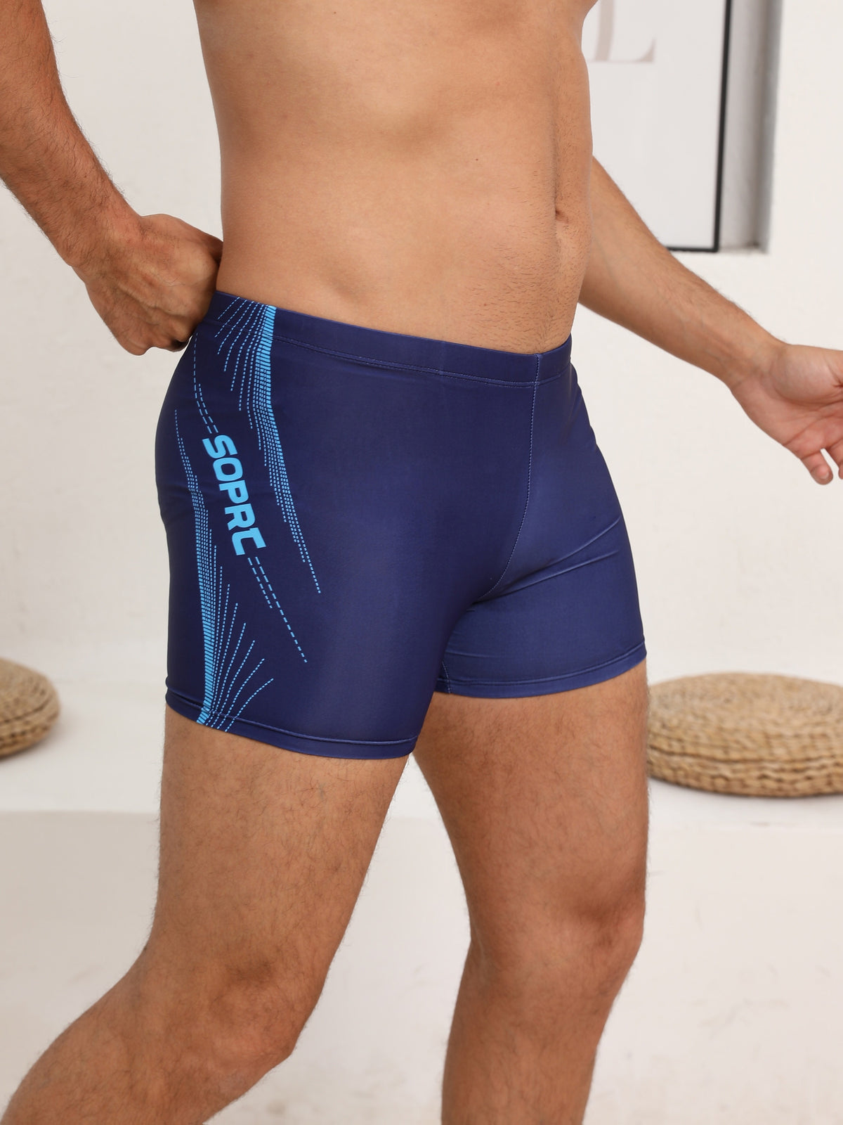 Boxer grande taille de sport homme