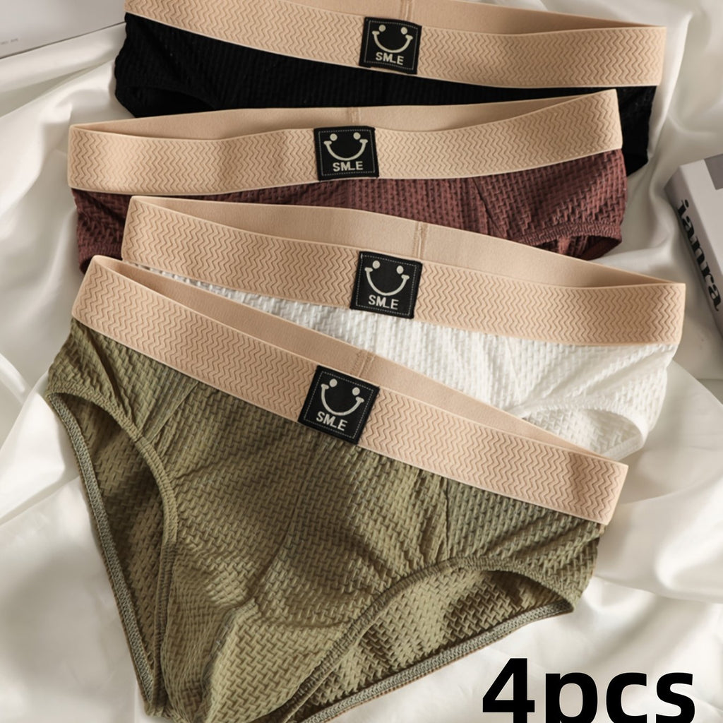 Pack de 4 sous-vêtements en soie glacée
