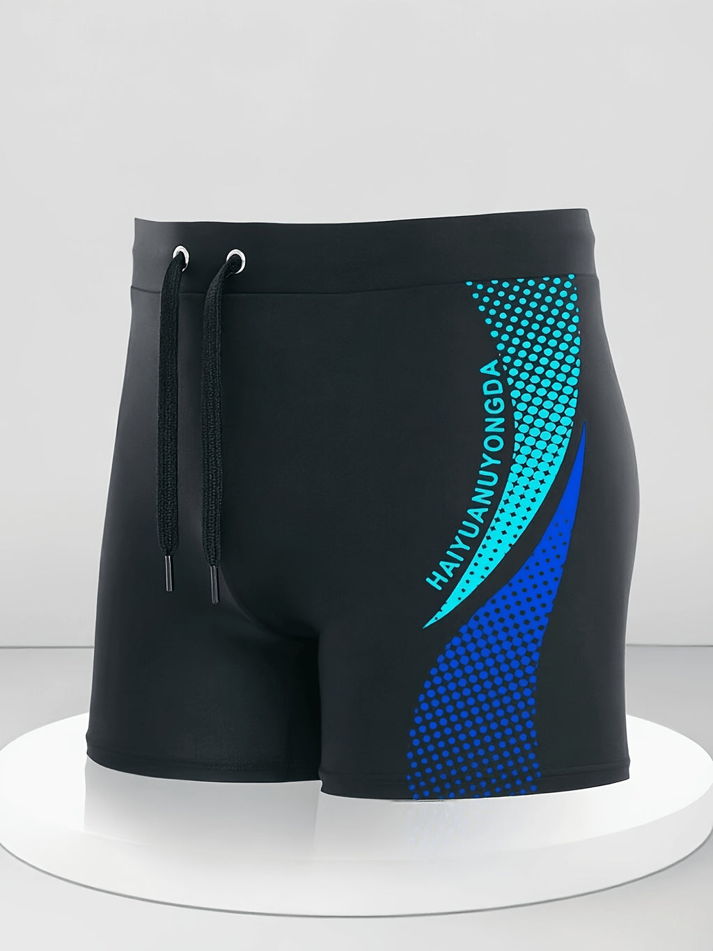 Boxer de sport séchage rapide microfibre homme, géométrique