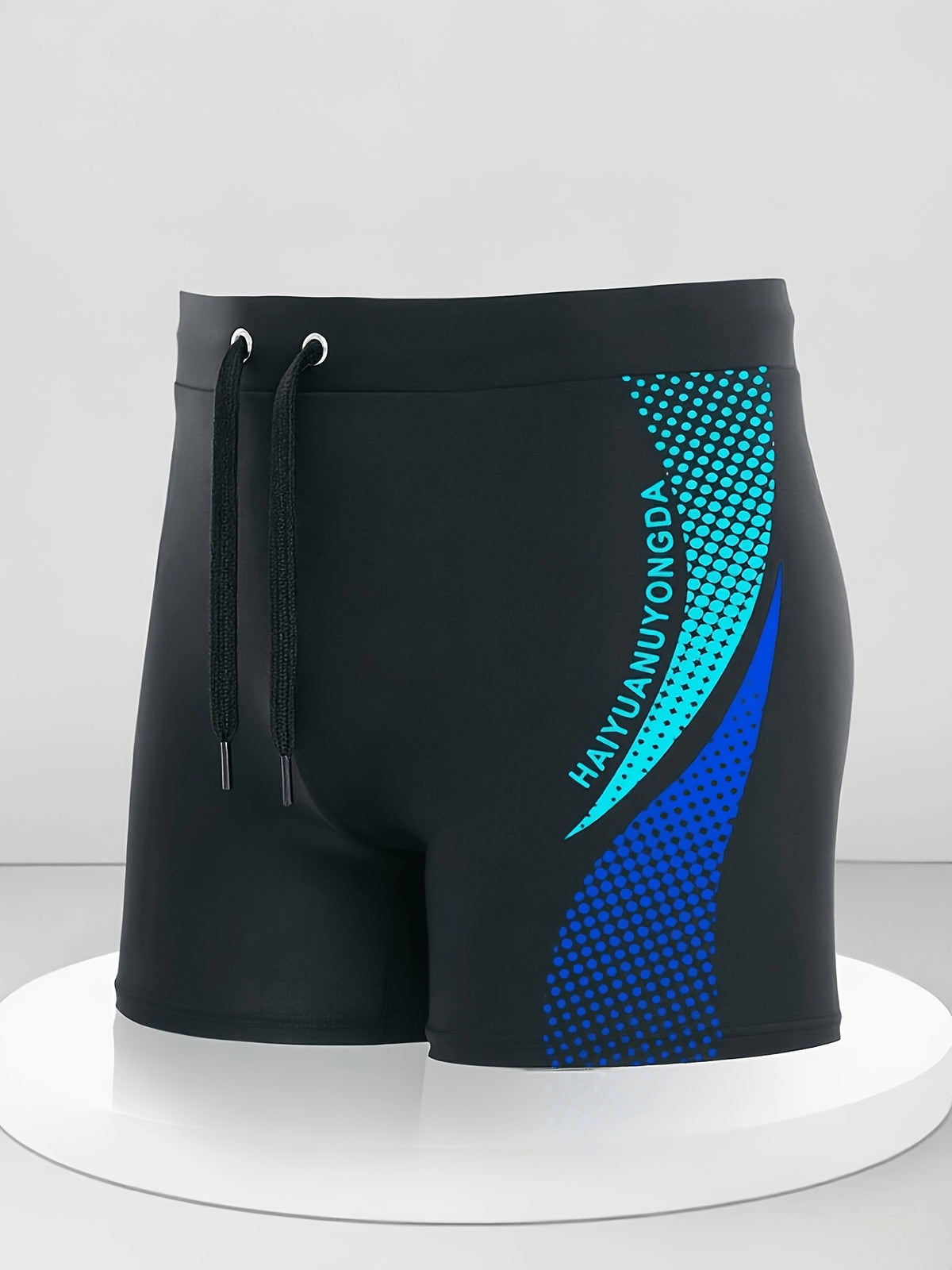 Boxer de sport séchage rapide microfibre homme, géométrique