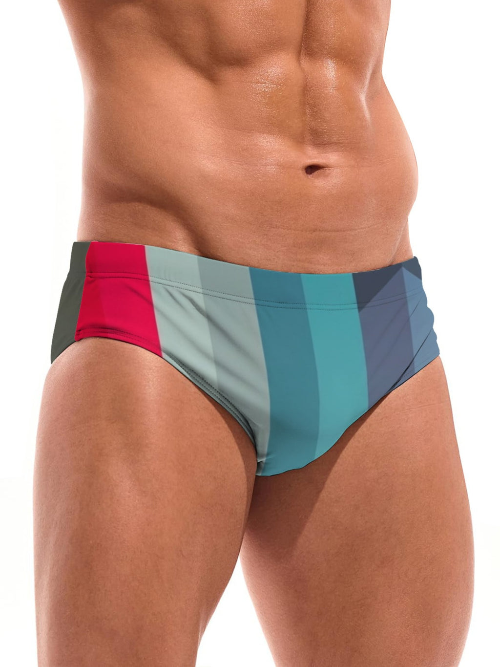 Slip microfibre homme, multicolore, multicolore (modèle 4)