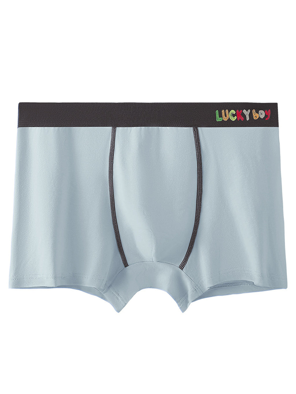 Boxer sans couture de sport coton homme — lot de 4, uni