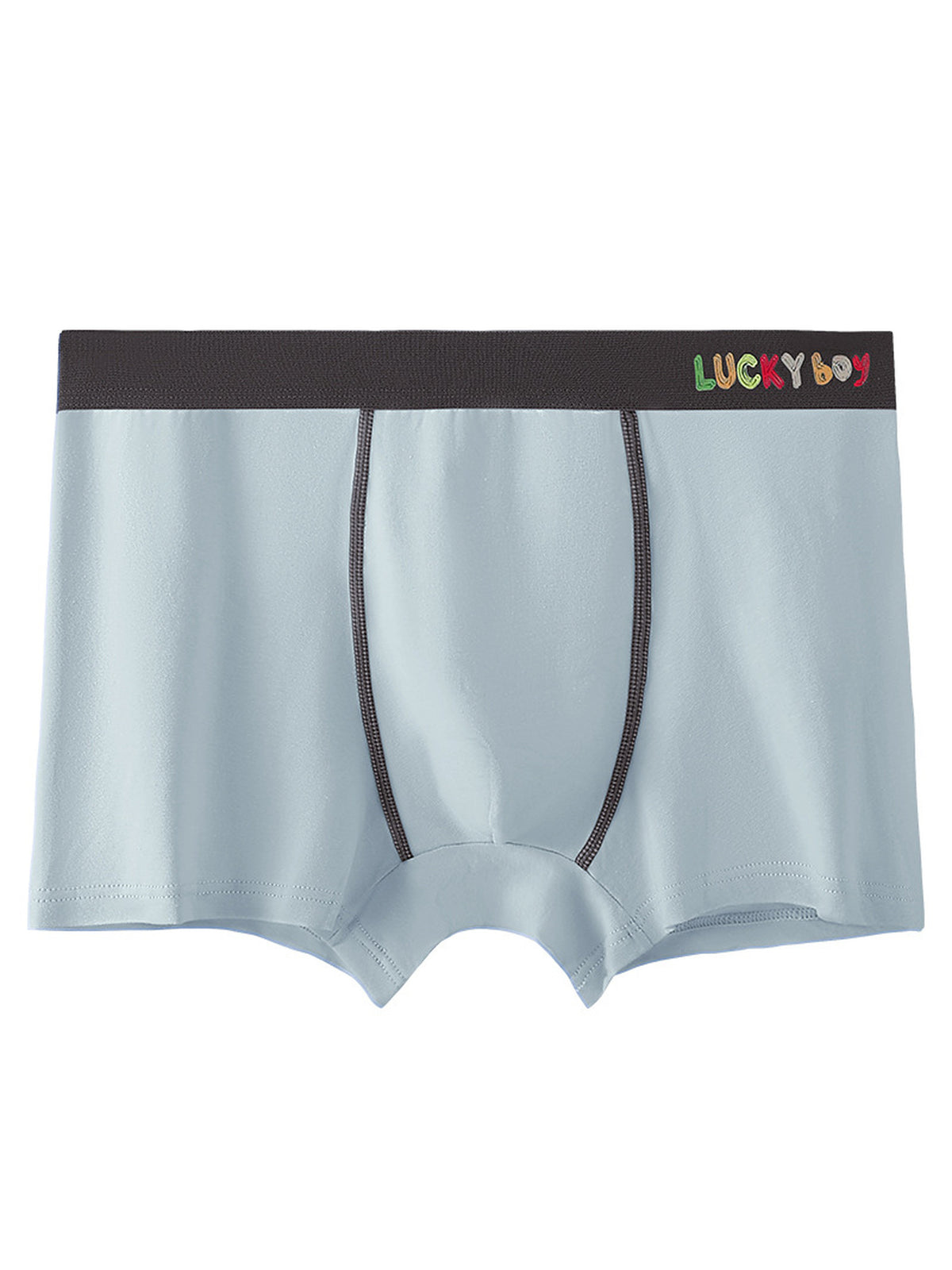 Boxer sans couture de sport coton homme — lot de 4, uni