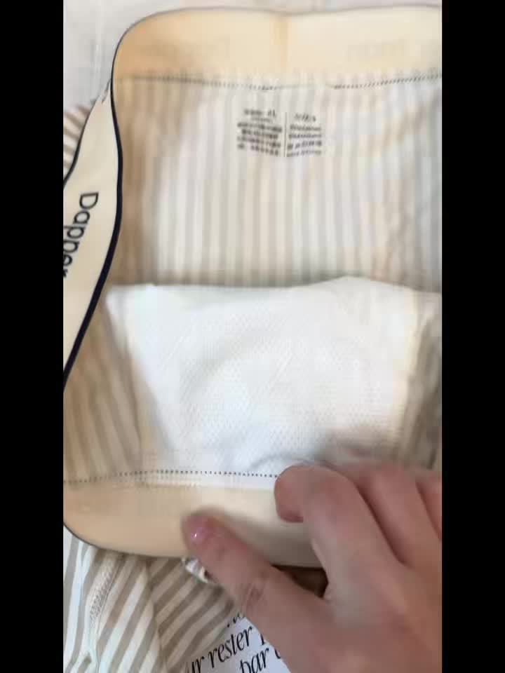 Boxer grande taille respirant coton homme — lot de 3, rayé — vue 11