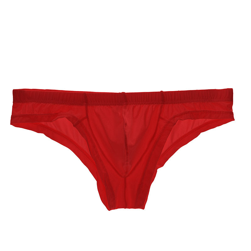 Slip taille basse respirant microfibre homme — lot de 4, uni, du S au XL (modèle 2)