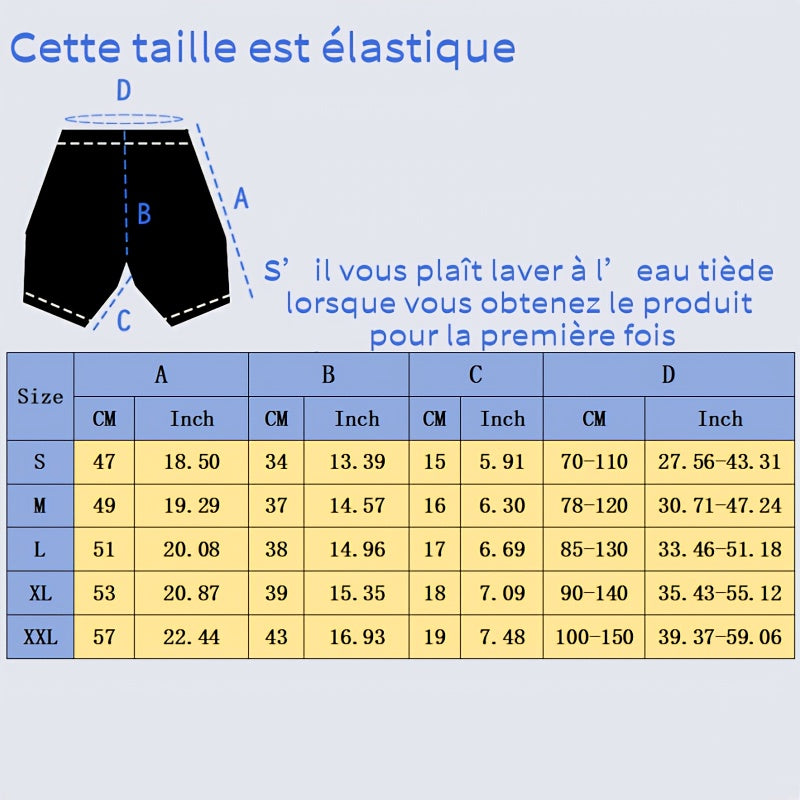 Boxer respirant homme — lot de 2, noir + blanc