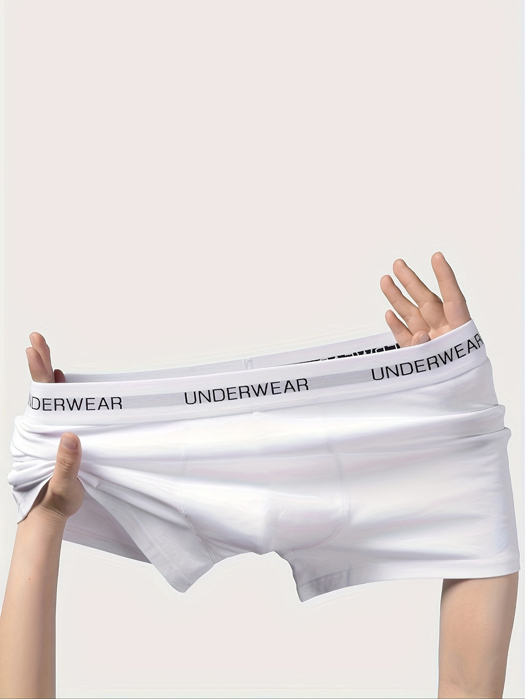 Boxer de sport respirant coton homme — lot de 6, uni, du S au XXL