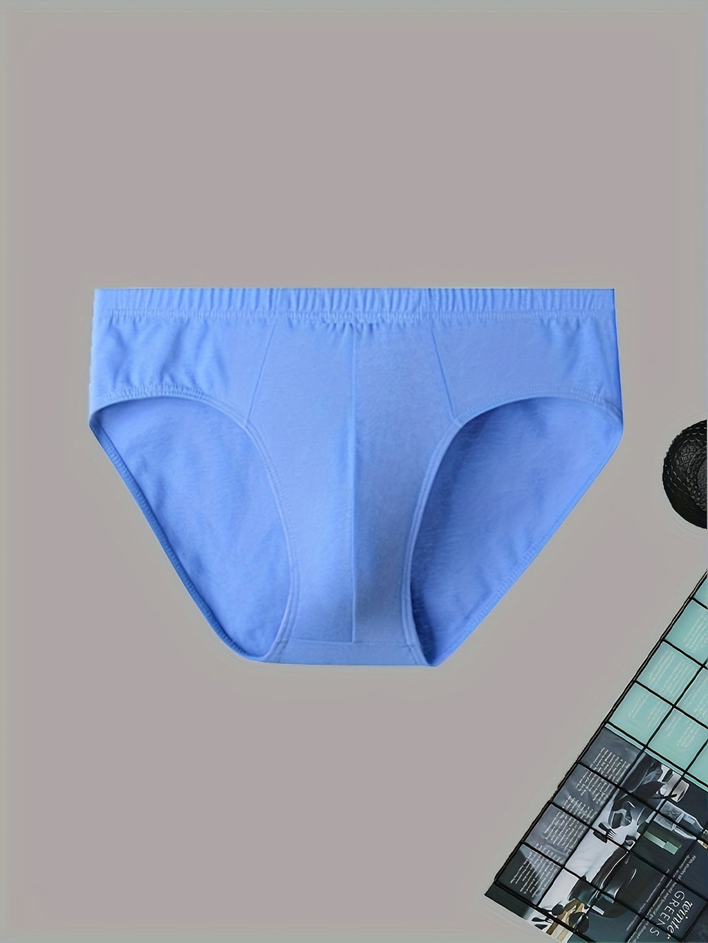 Slip séchage rapide respirant coton homme — lot de 15, uni