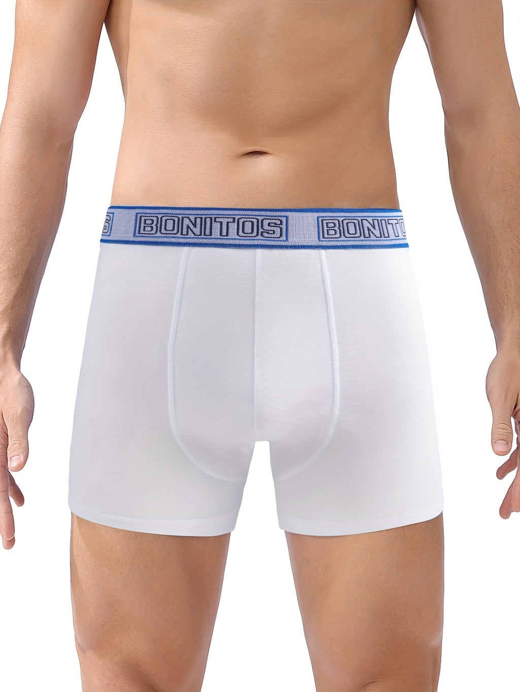Boxer long coton homme — lot de 8, imprimé