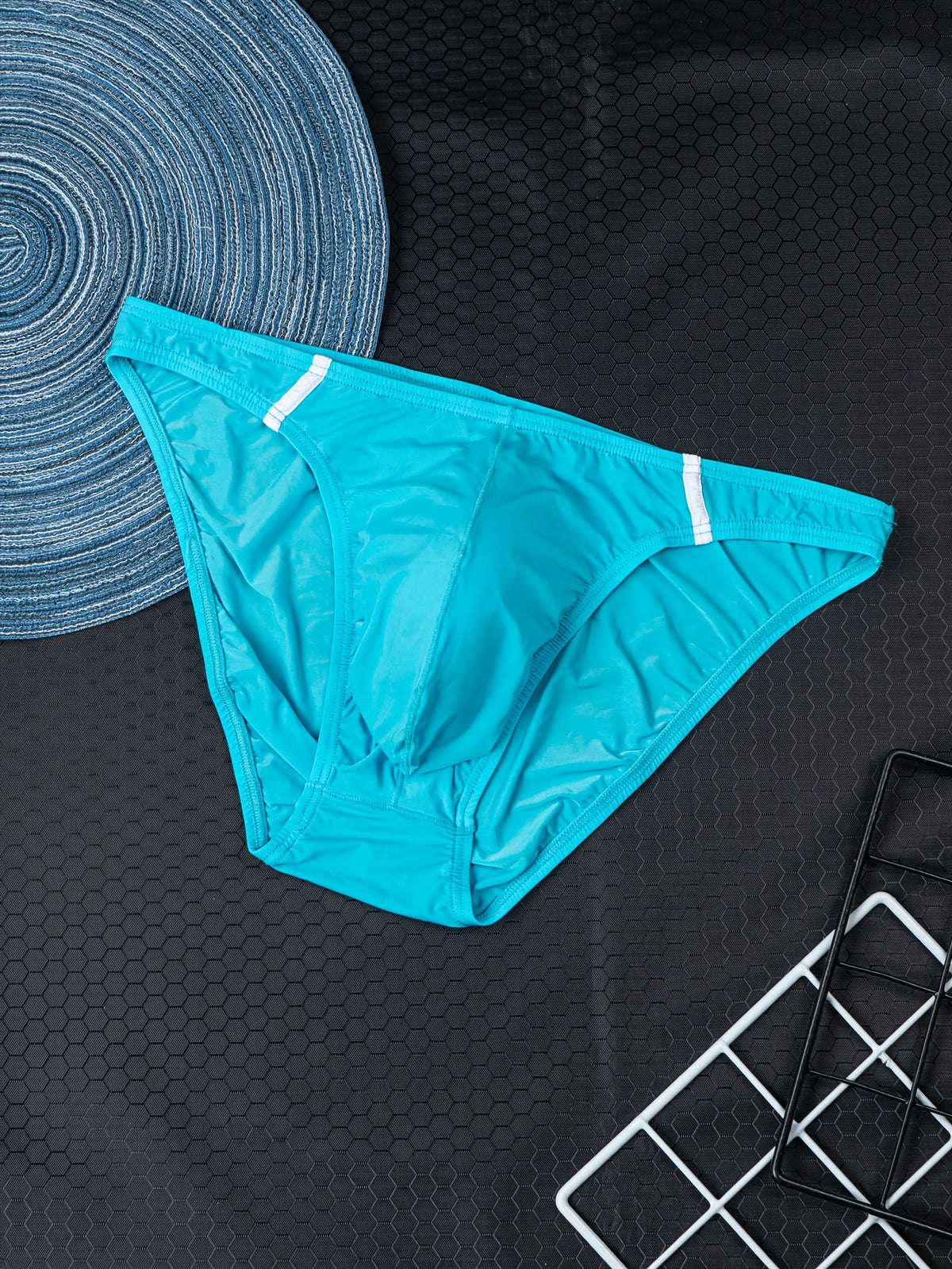 Slip moulant séchage rapide microfibre homme — lot de 5, uni