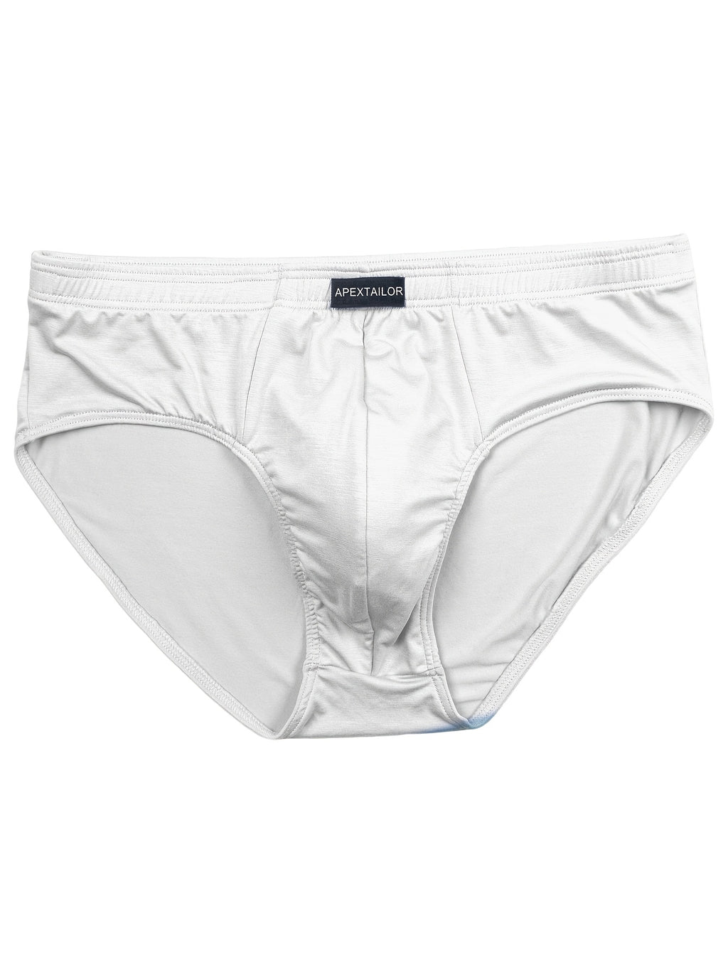 Slip moulant respirant bambou homme — lot de 7, uni