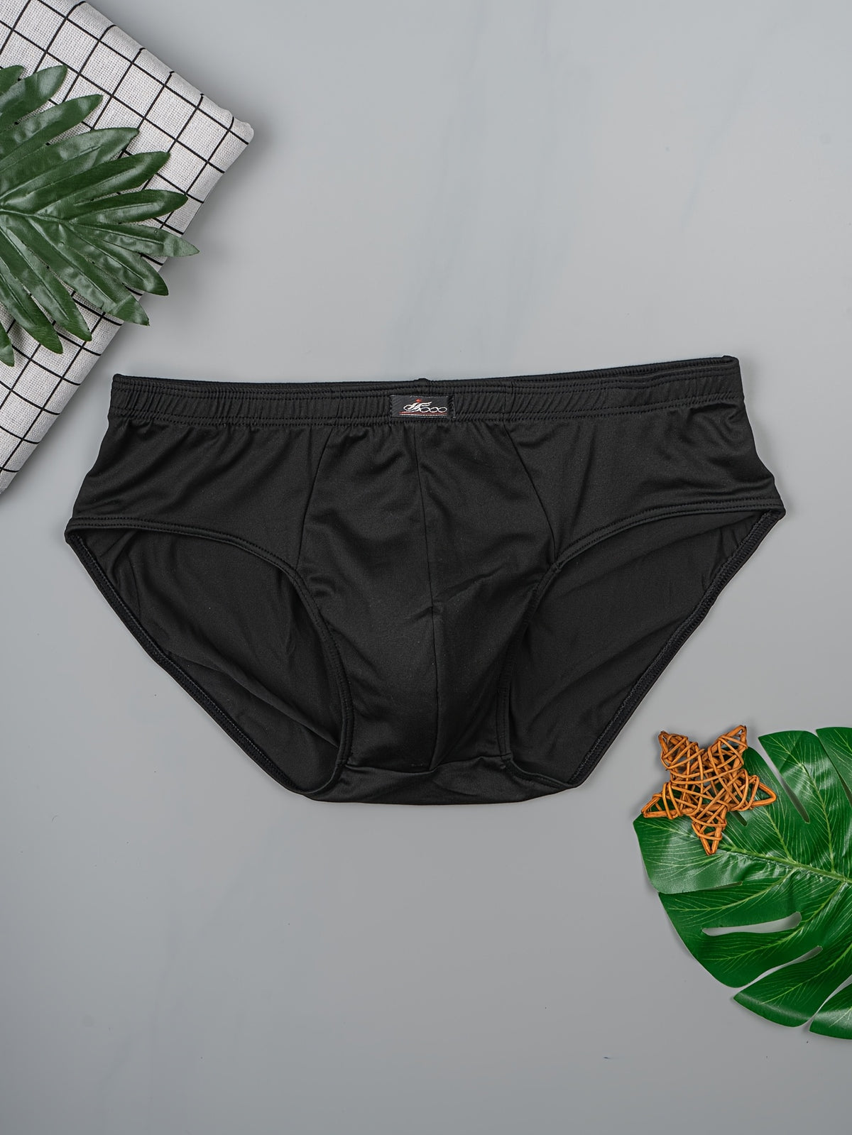 Slip de sport respirant microfibre homme — lot de 5, uni