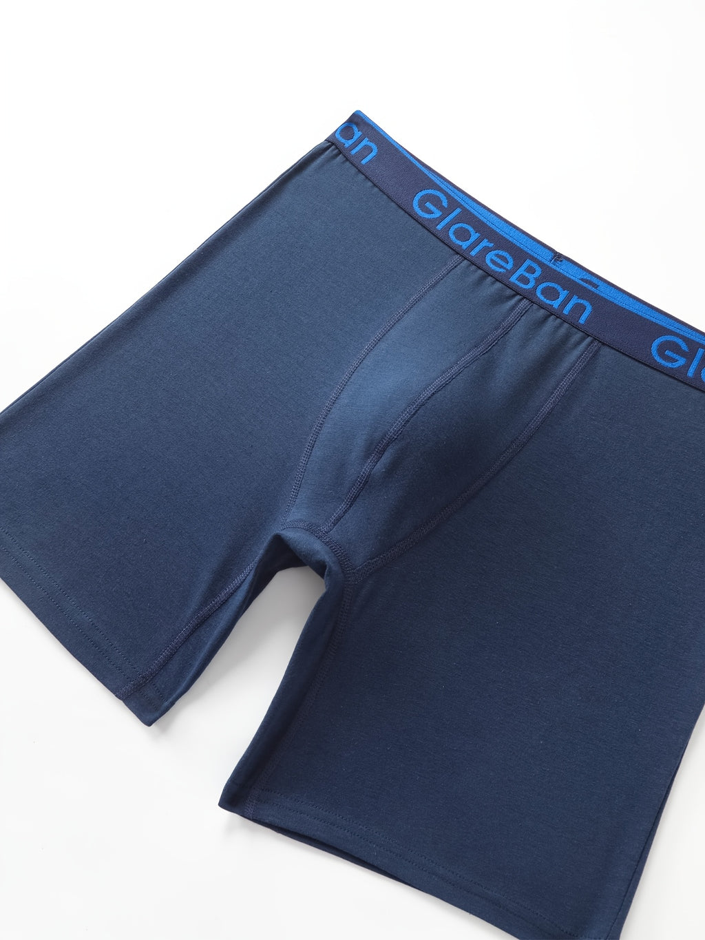 Boxer long coton homme — lot de 10, uni