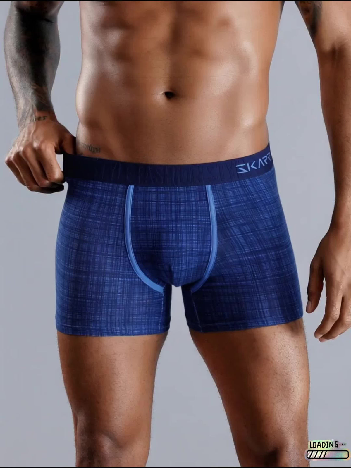 Boxer coton homme — lot de 7, imprimé, du M au XXL