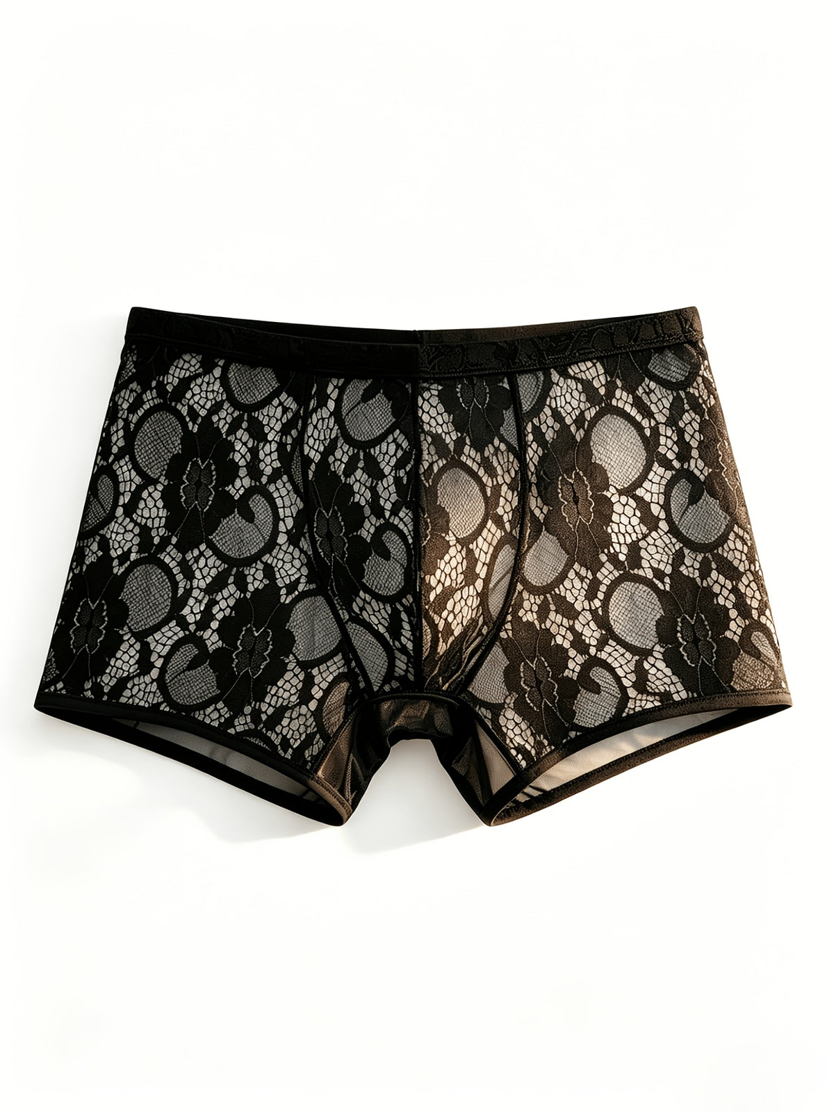 Slip respirant à poche de maintien homme — lot de 3, fleuri — vue 3