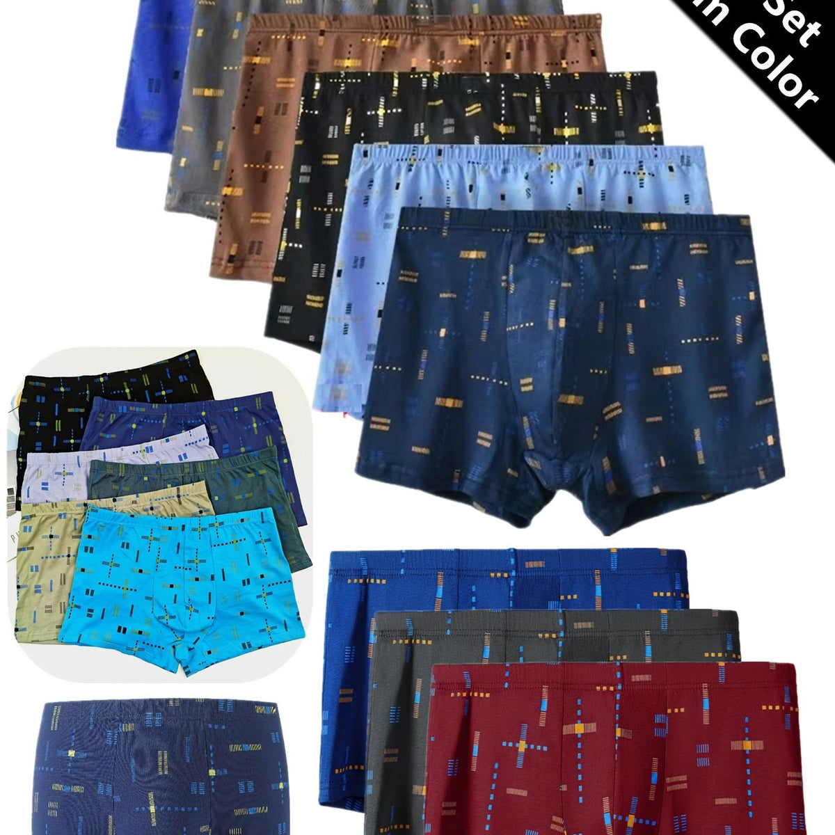 10 Pièces - Couleur Aléatoire