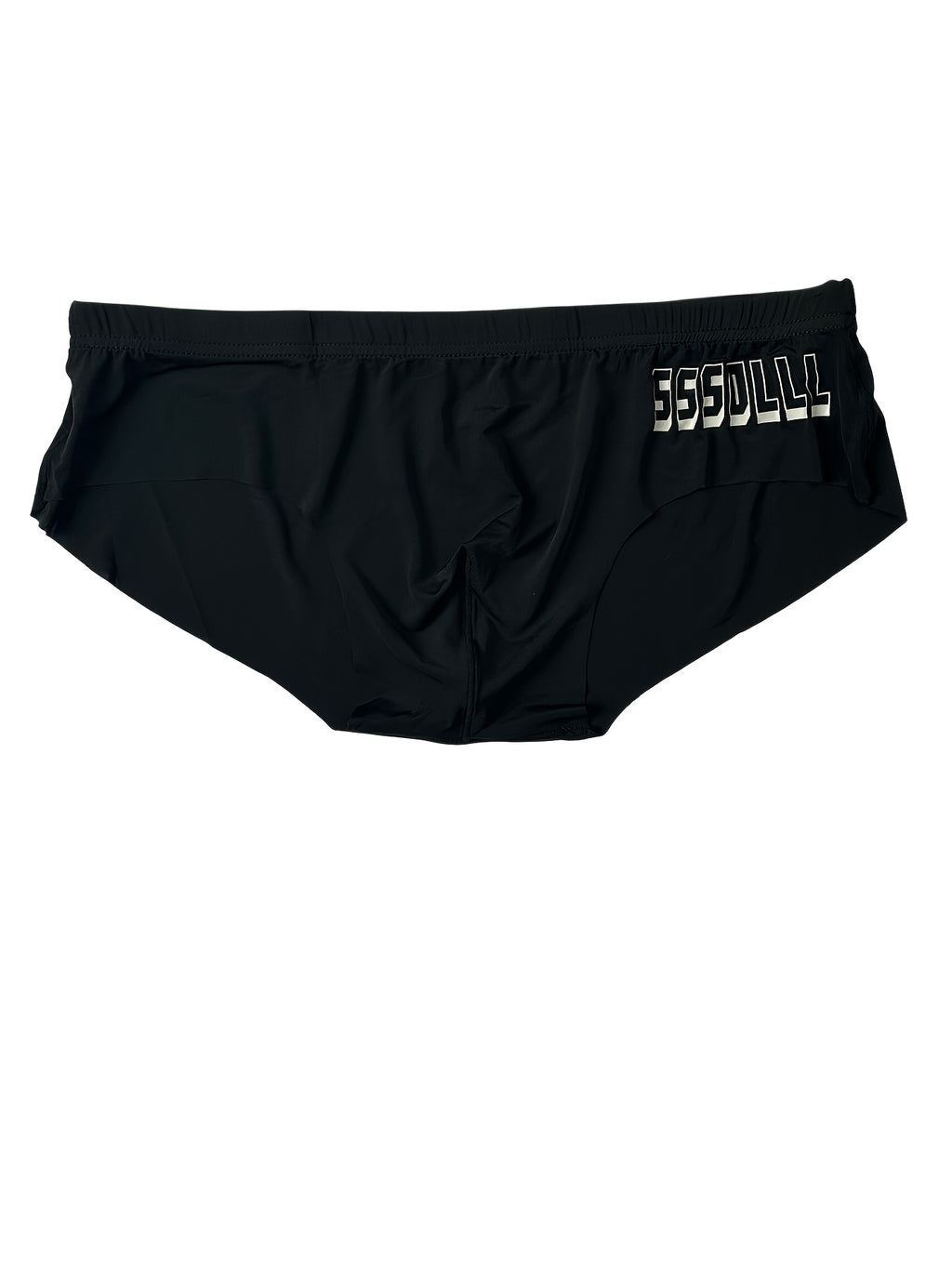 Slip sans couture grande taille microfibre homme — lot de 5, uni