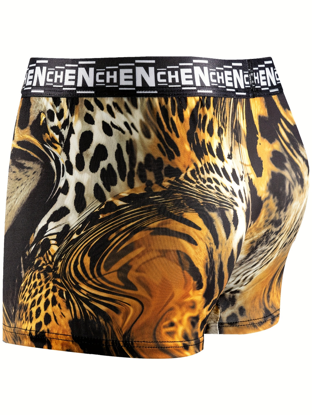Boxer séchage rapide microfibre homme — lot de 5, géométrique