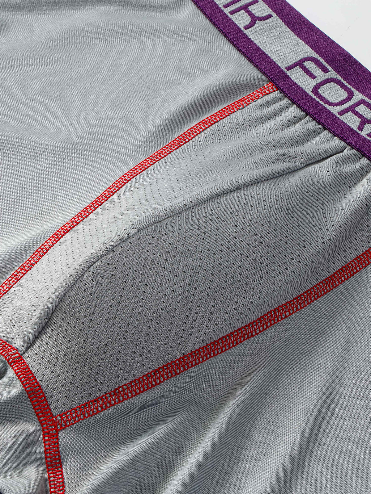 Boxer long de sport microfibre homme — lot de 5, uni, assortiment C