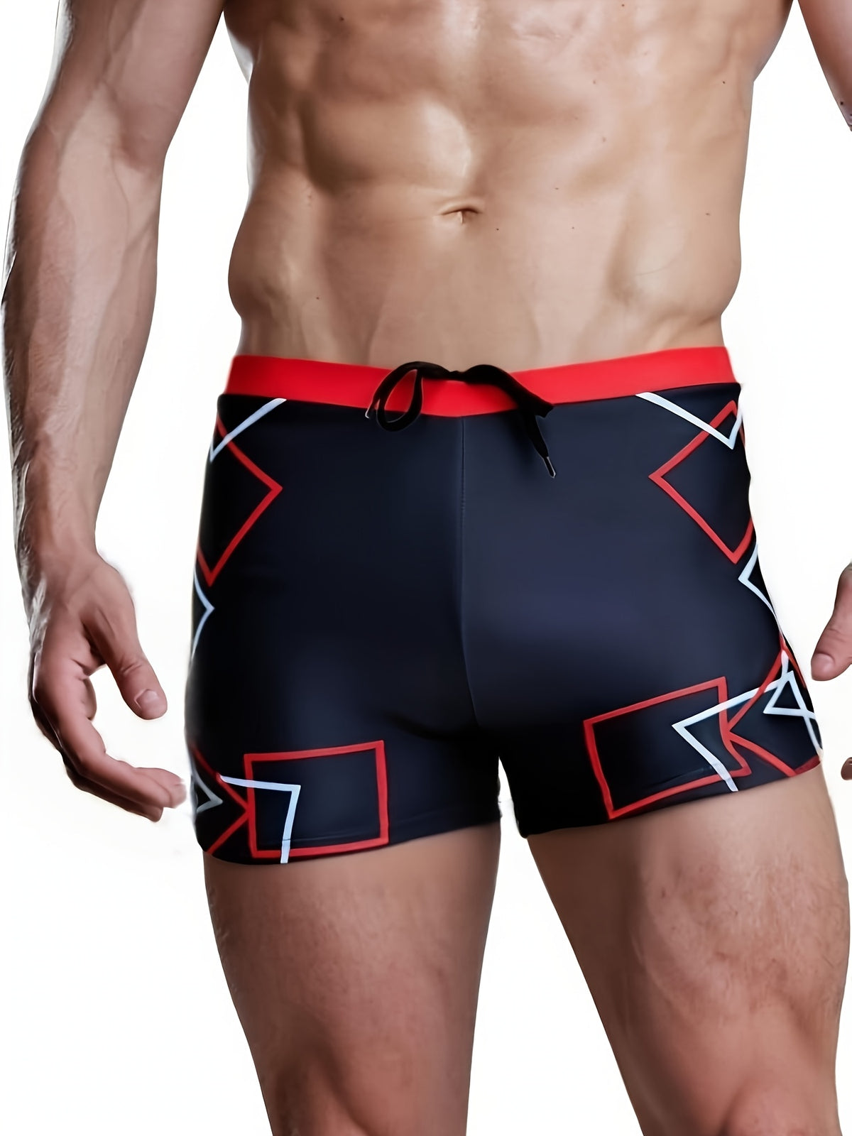 Boxer séchage rapide microfibre homme, 2 coloris, imprimé