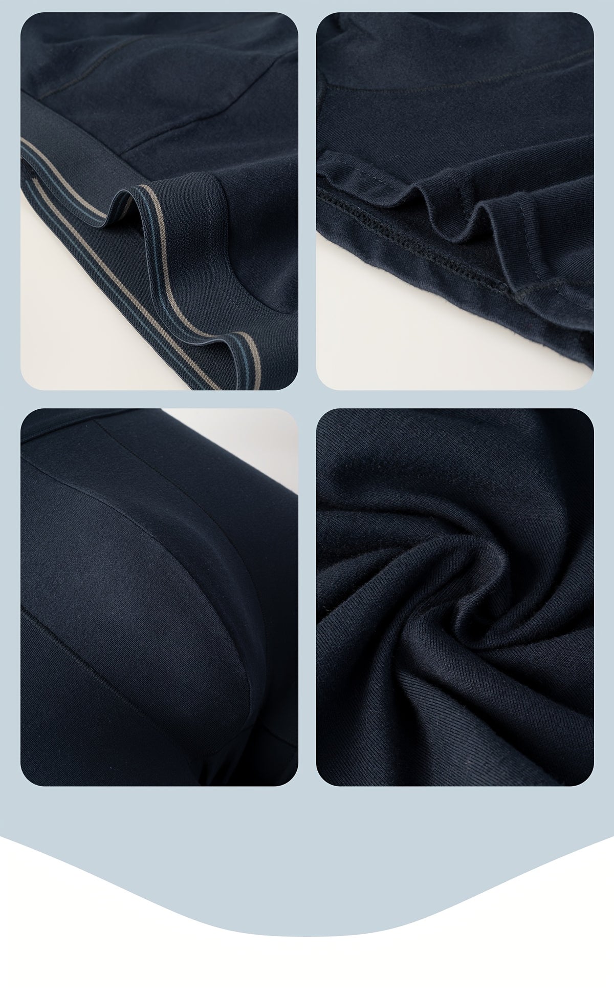 Boxer large grande taille coton homme — lot de 5, uni, assortiment 5-2