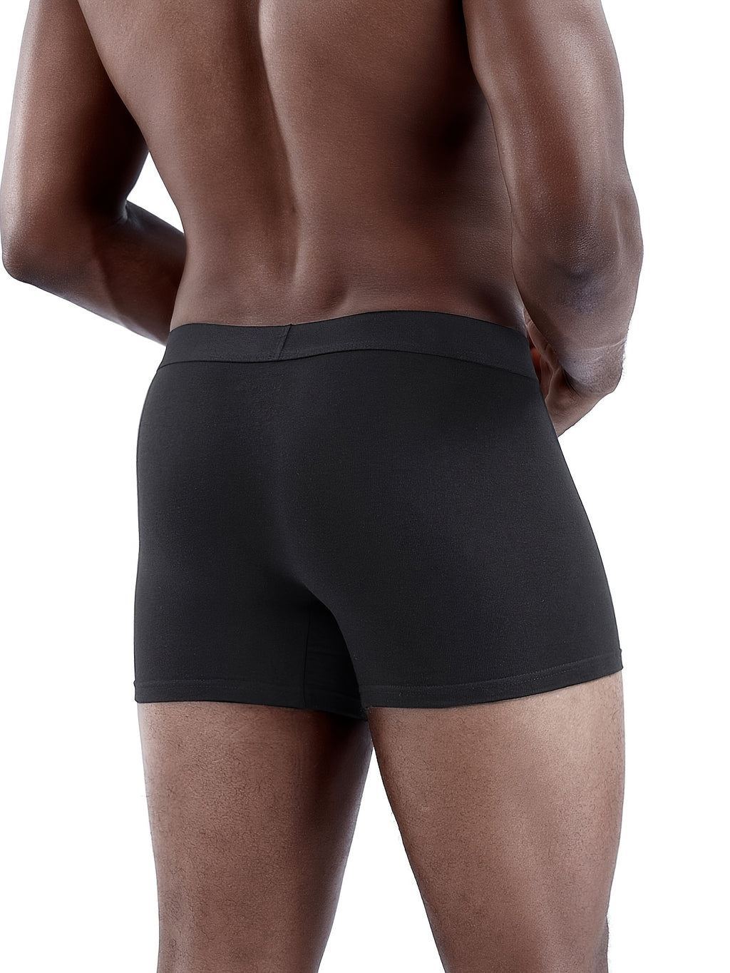 Boxer respirant coton homme — lot de 7, noir