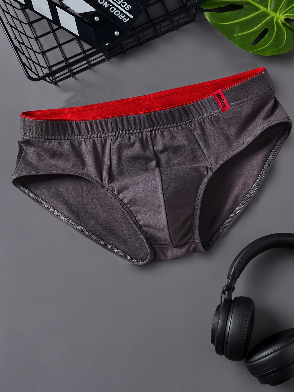 Slip coton homme — lot de 6, peu extensible, lavage à la main, 5 % d'élasthanne