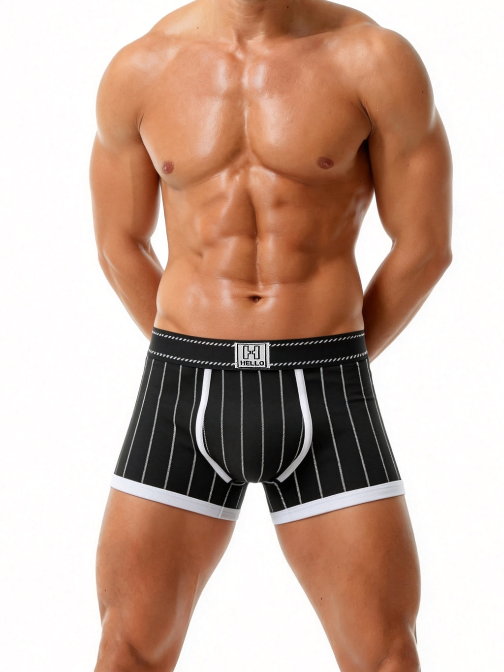 Boxer respirant coton homme — lot de 5, uni, du S au XL