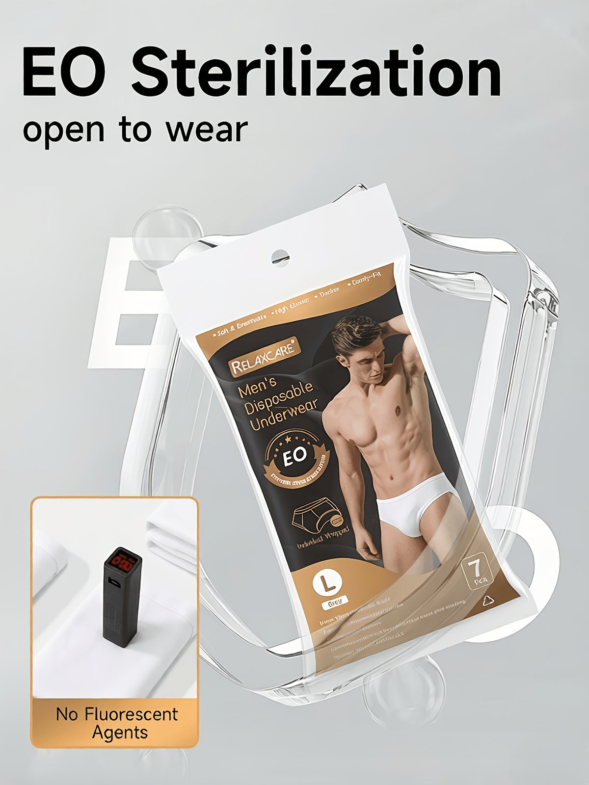 Slip de sport respirant microfibre homme — lot de 7