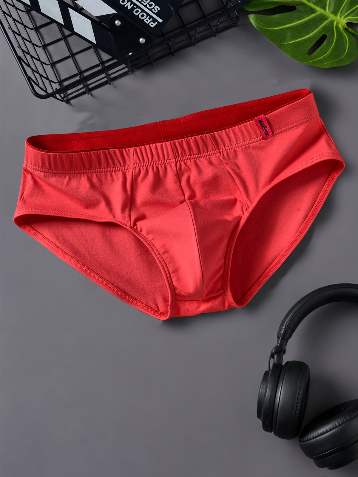 Slip coton homme — lot de 6, peu extensible, lavage à la main, 5 % d'élasthanne