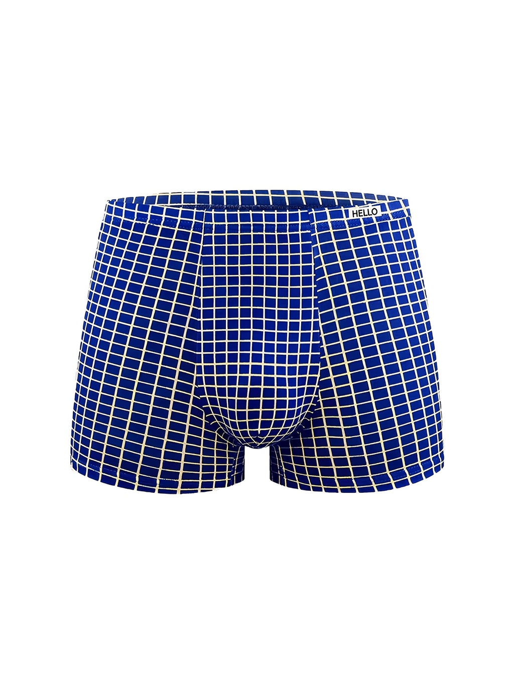 Boxer respirant microfibre homme — lot de 5, imprimé, assortiment A (modèle 2)