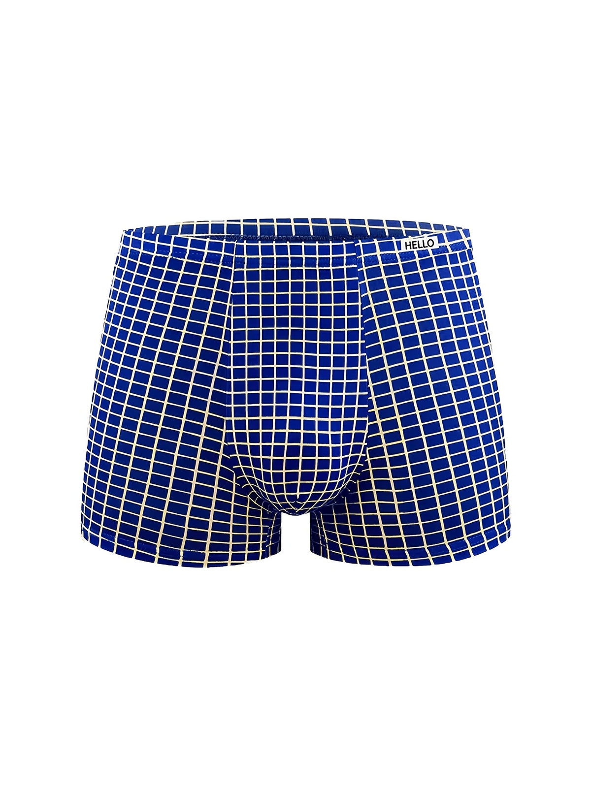 Boxer respirant microfibre homme — lot de 5, imprimé, assortiment A (modèle 2)