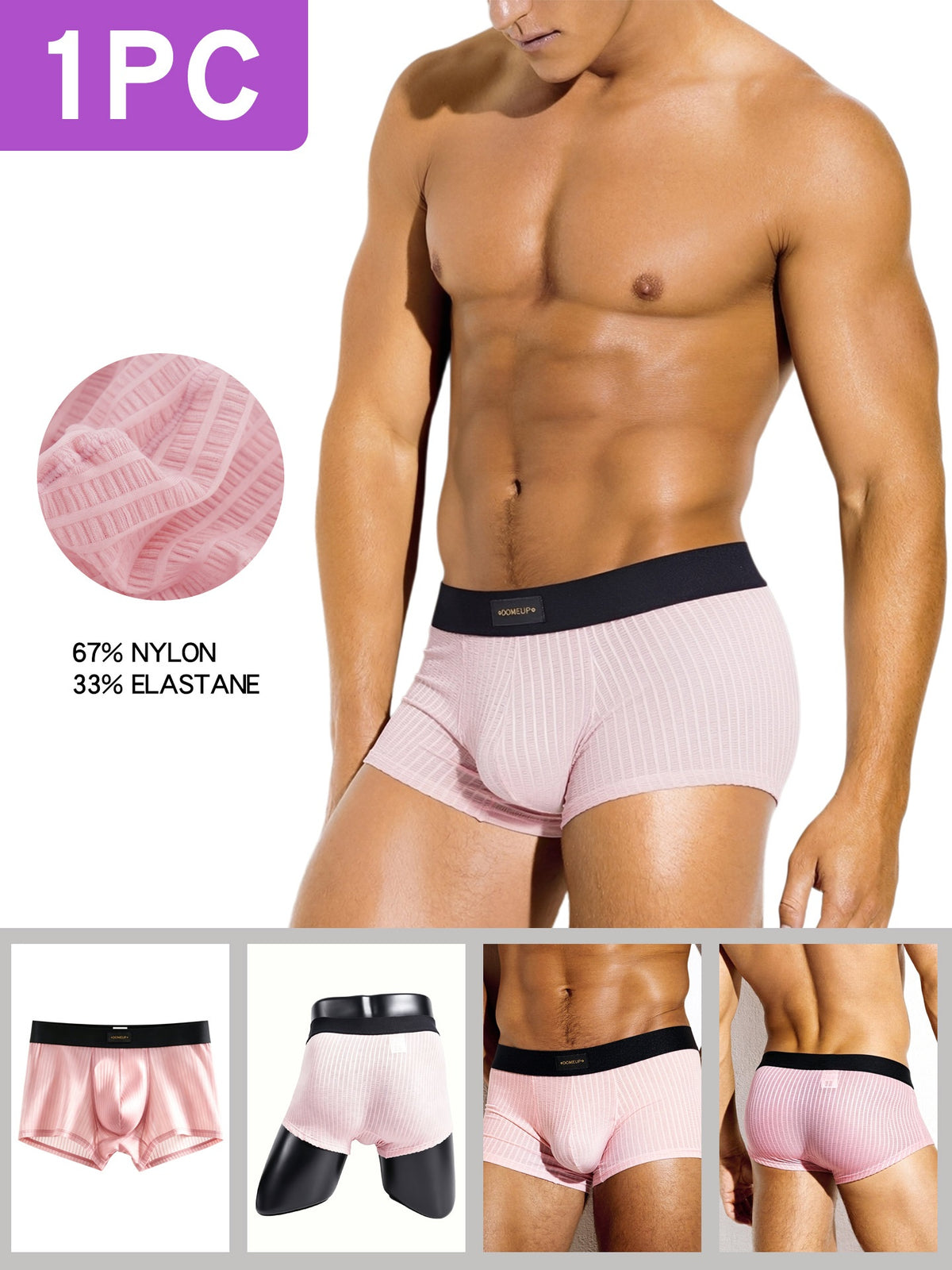 Slip de sport élégant microfibre homme — vue 10