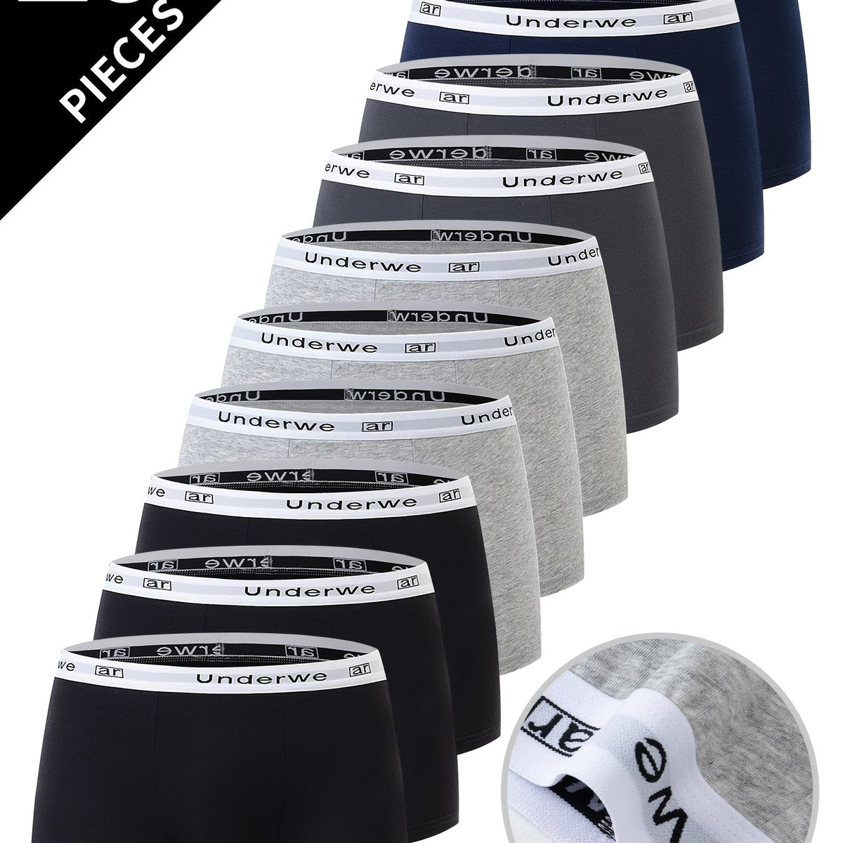 Ensemble de 10 pièces U-Combinaison