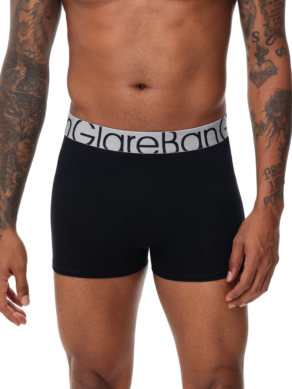 Boxer de sport coton homme — lot de 3, uni