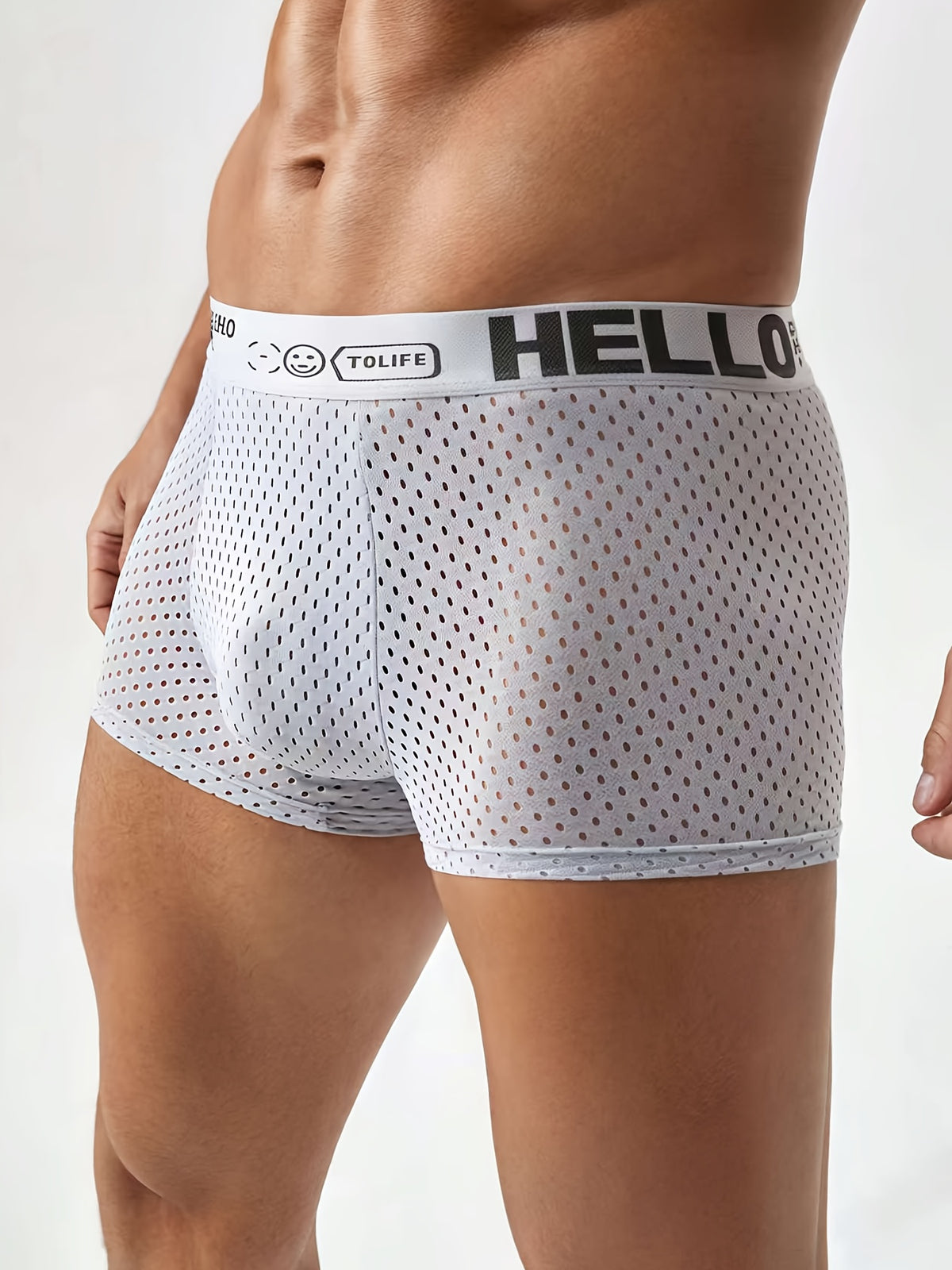 Boxer respirant microfibre homme — lot de 10, imprimé, du M au XL