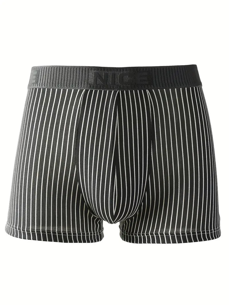 Boxer respirant homme — lot de 4, maille technique, coupe courte