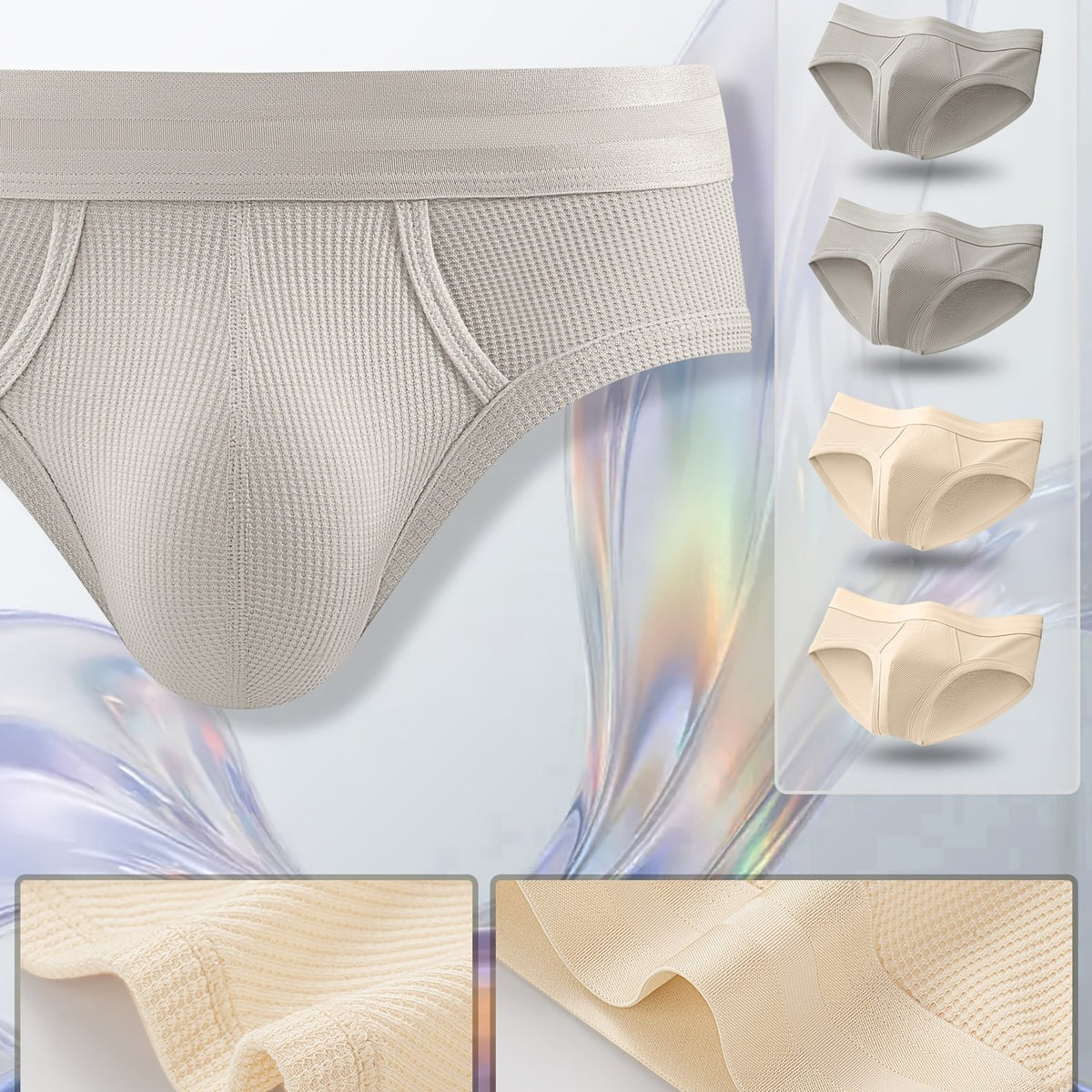 4 pièces de couleur mélangée C