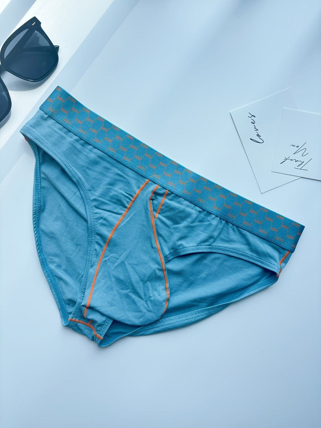 Slip de sport respirant coton homme