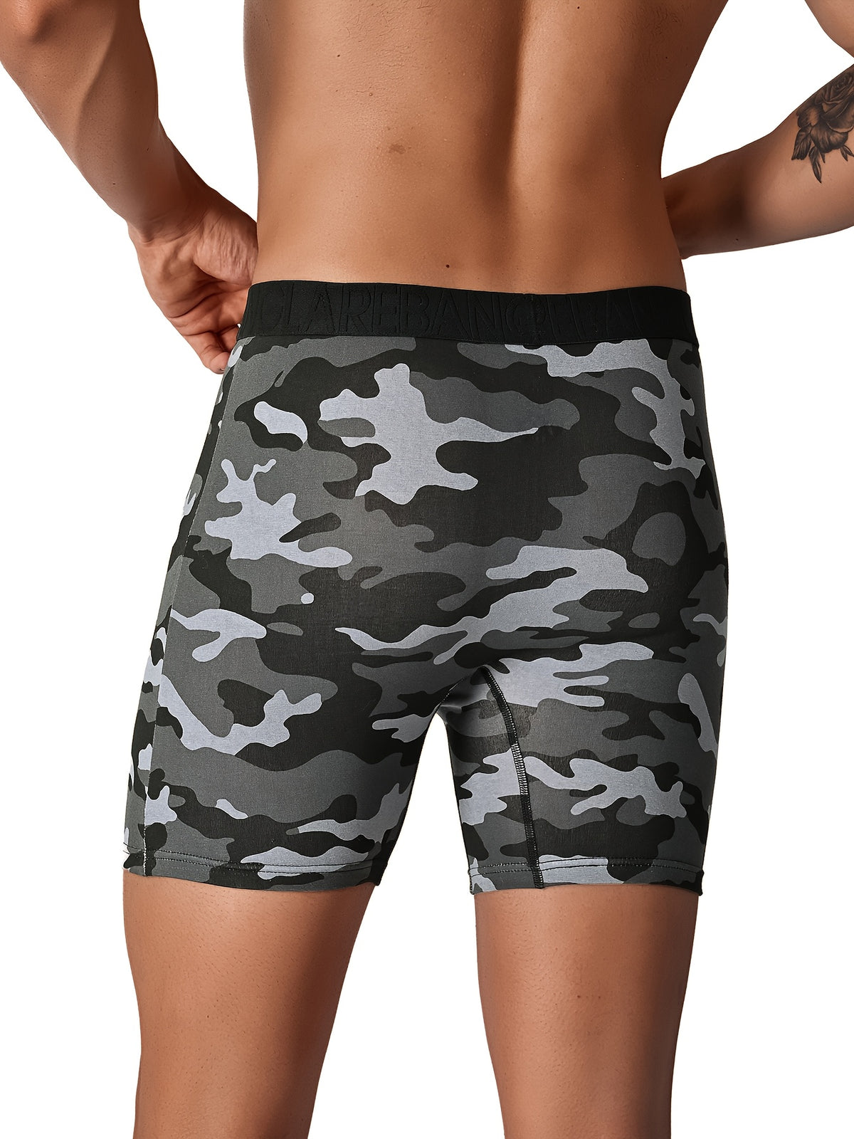 Boxer long coton homme — lot de 4