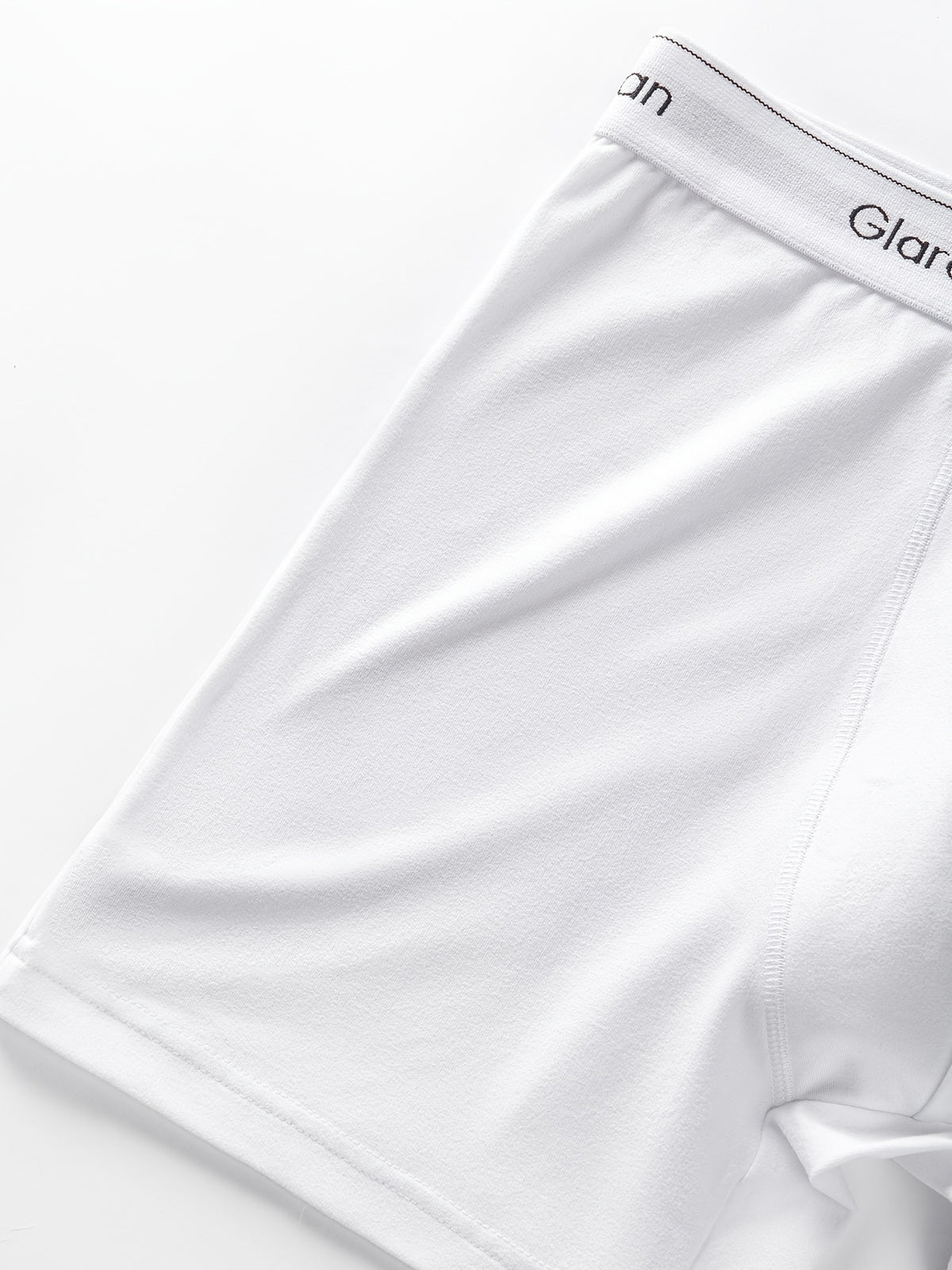 Boxer long coton homme — lot de 3, uni, du S au XXL