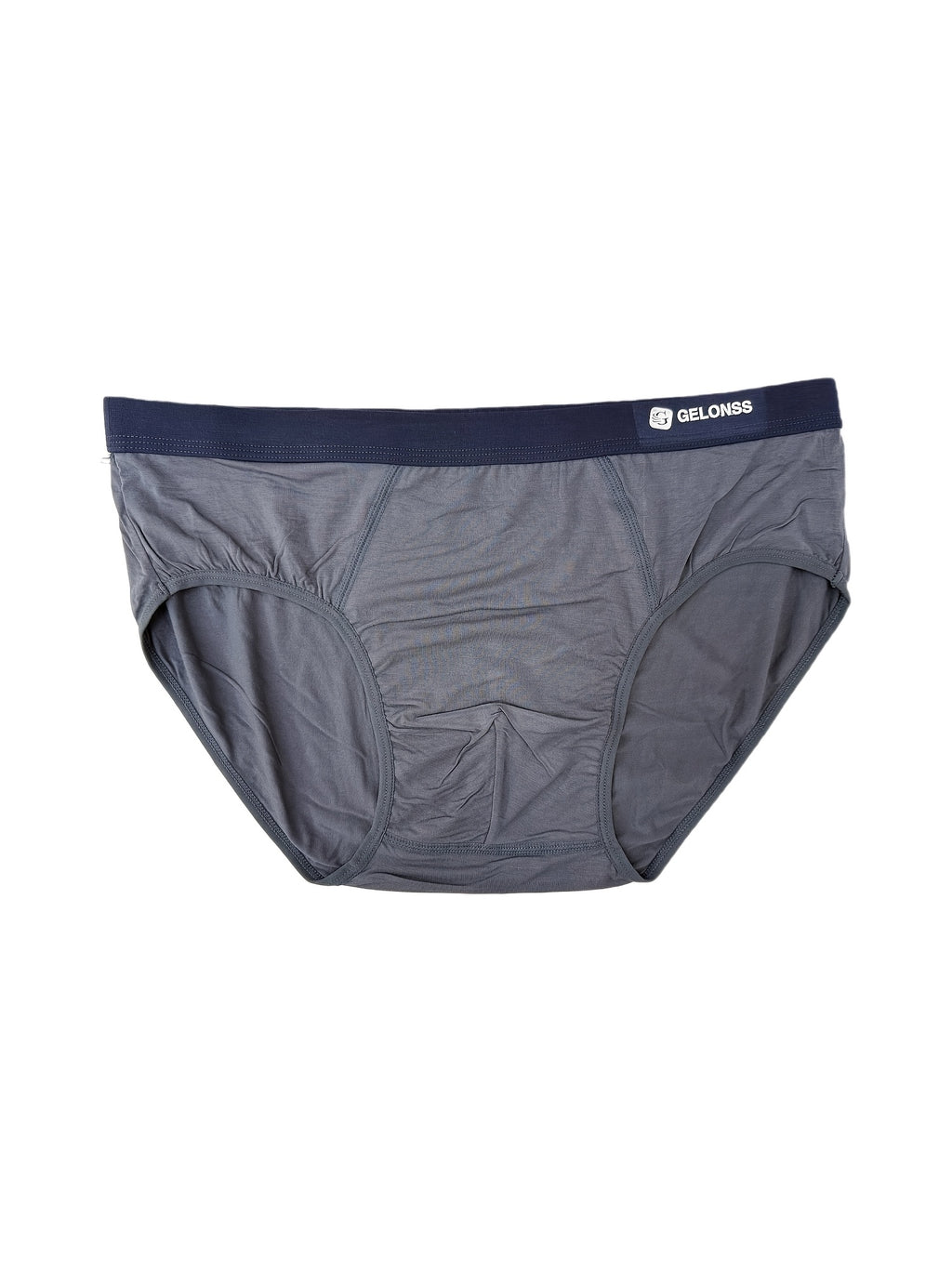 Slip respirant bambou homme — lot de 5, uni, assortiment S
