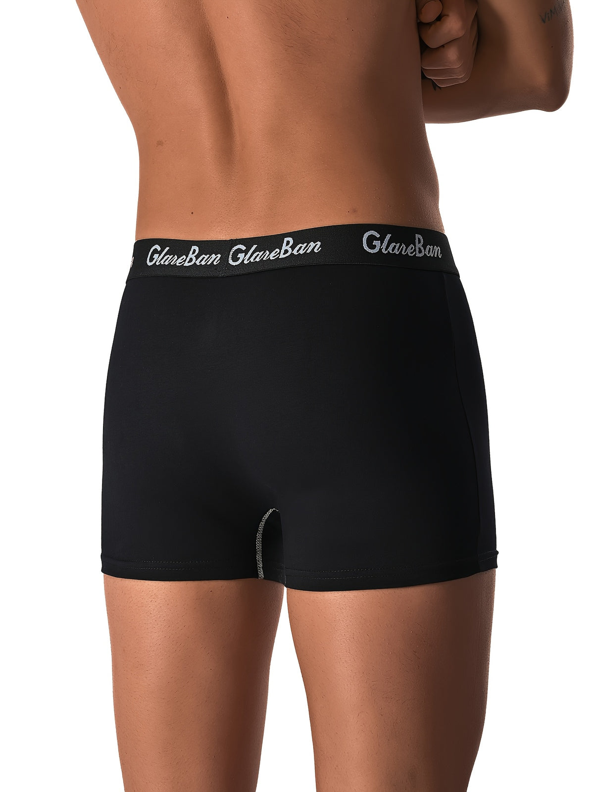 Boxer de sport coton homme — lot de 5, uni, assortiment E