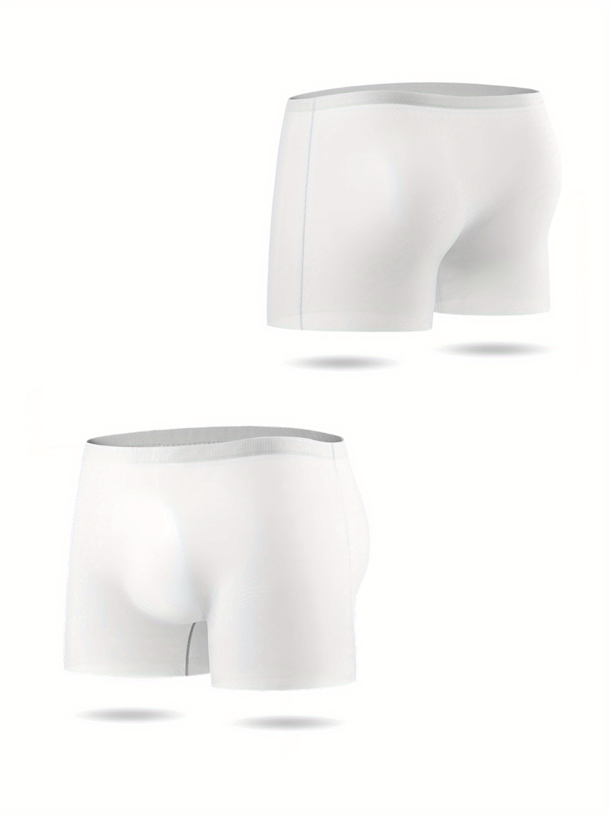 Boxer sans couture respirant microfibre homme
