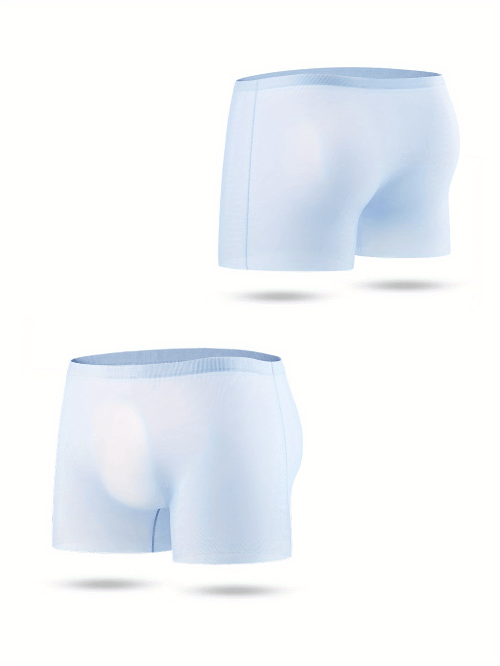 Boxer sans couture respirant microfibre homme