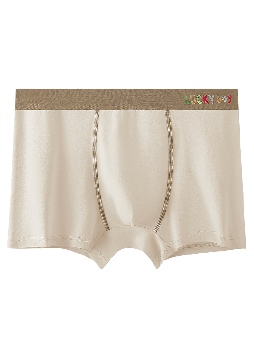 Boxer sans couture de sport coton homme — lot de 4, uni