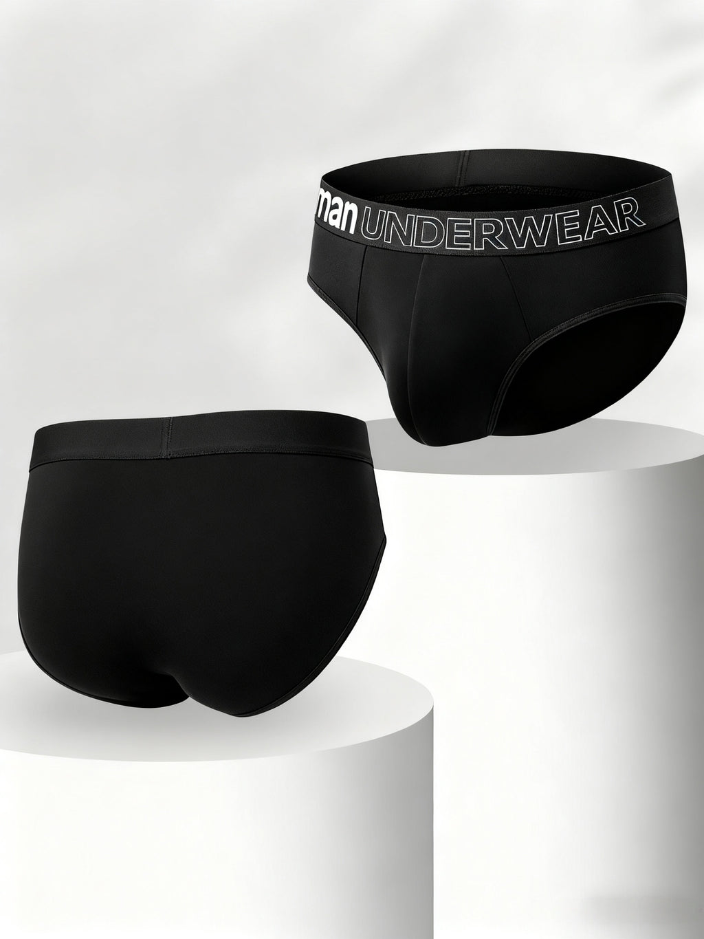 Boxer grande taille de sport microfibre homme — lot de 7, uni