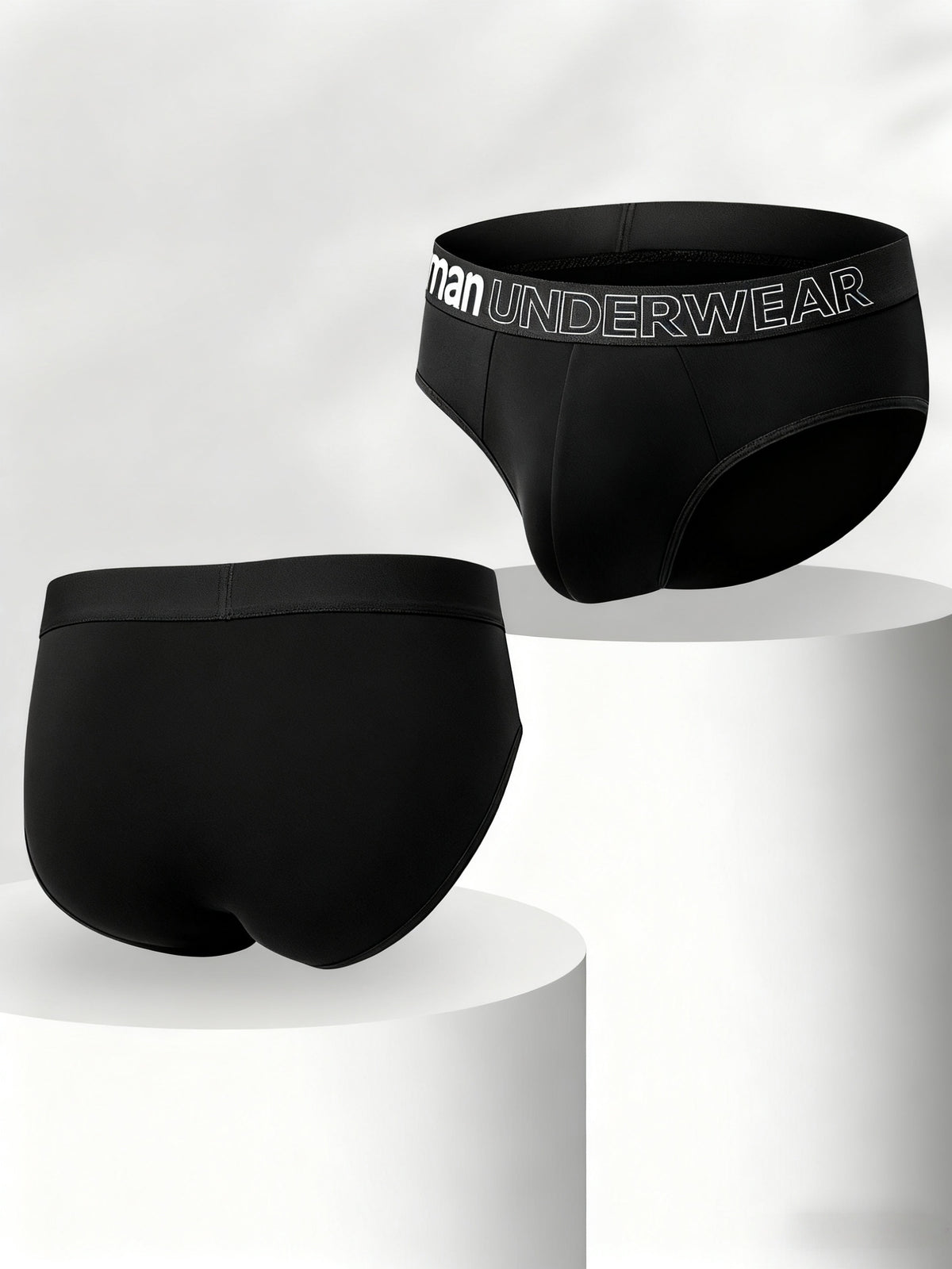 Boxer grande taille de sport microfibre homme — lot de 7, uni